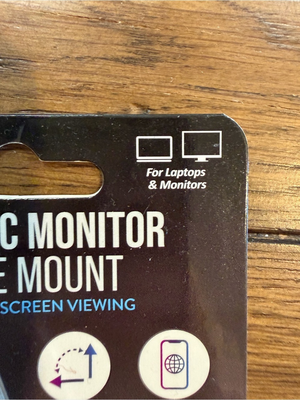 Magnetic Monitor Phone Mount - Silver - Picture 3 of 7